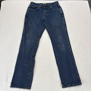 Vintage 90s Red Head Jeans 32x36 Blue Denim Relaxed Fit Workwear Streetwear
